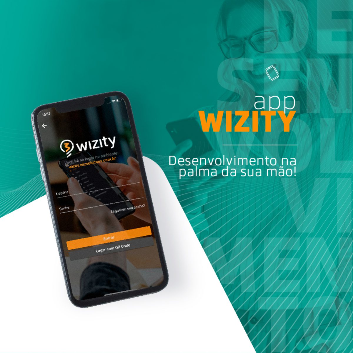 E aí? Já baixou o App da Wizity?